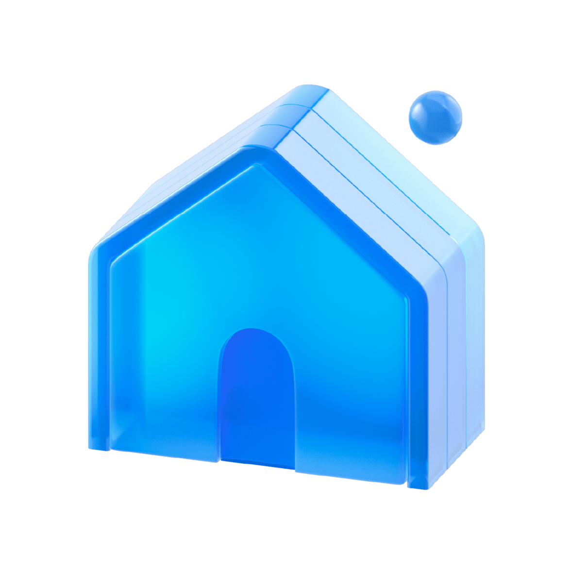 Hipotecario microilustración